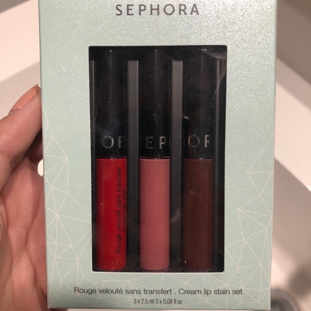 🆕 trio lipstick from Sephora